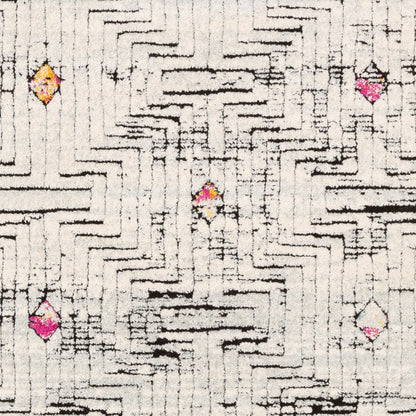 Alfombra tejida a máquina Dersim DSM-2308 de 1,52 m x 2,13 m