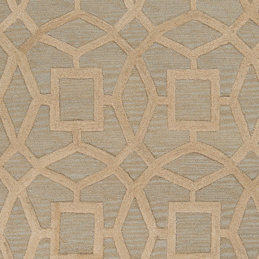 Alfombra decorativa de lana hecha a mano Dream DST-1170 de 90 x 150 cm