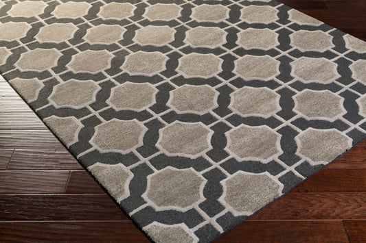 Alfombra de lana hecha a mano Dream DST-1185 de 2,7 x 3,6 m