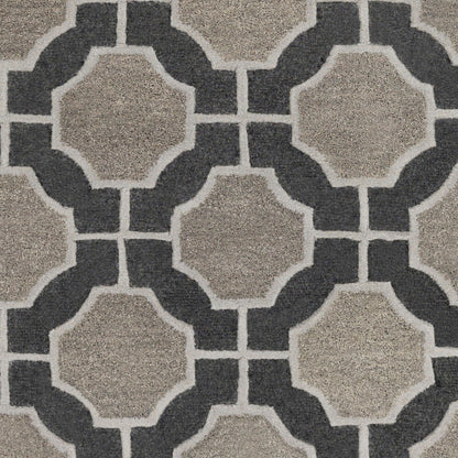 Alfombra de lana hecha a mano Dream DST-1185 de 2,7 x 3,6 m
