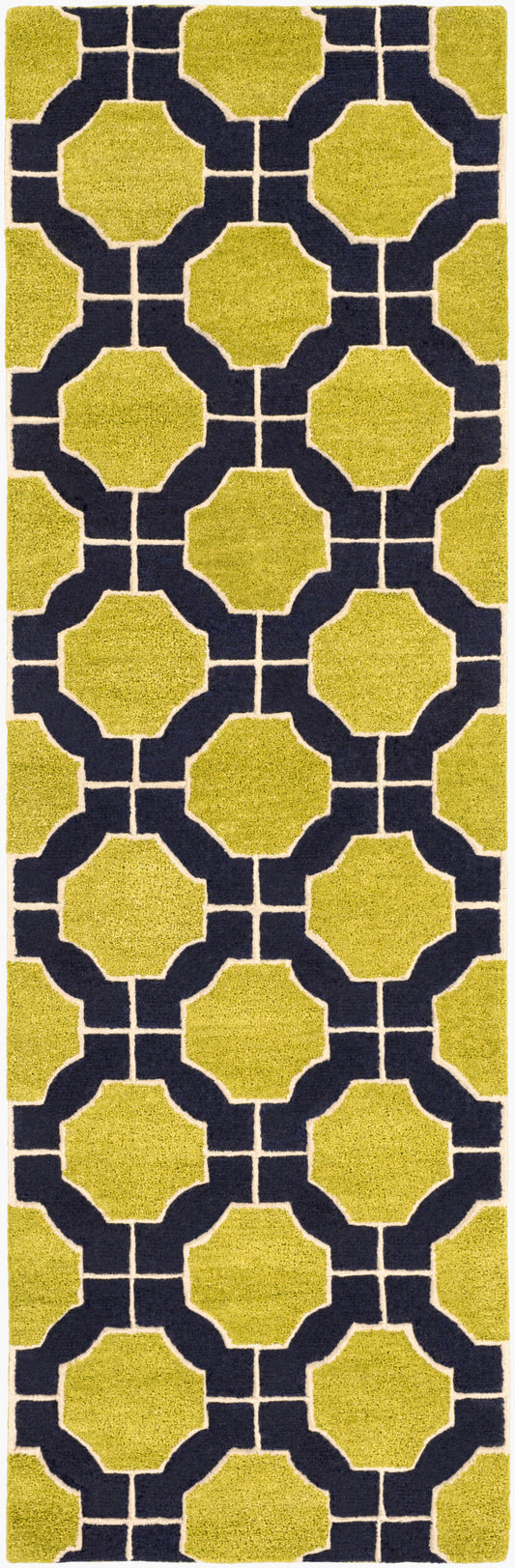 Dream DST-1187 8ft Runner Handmade Wool Runner Rug