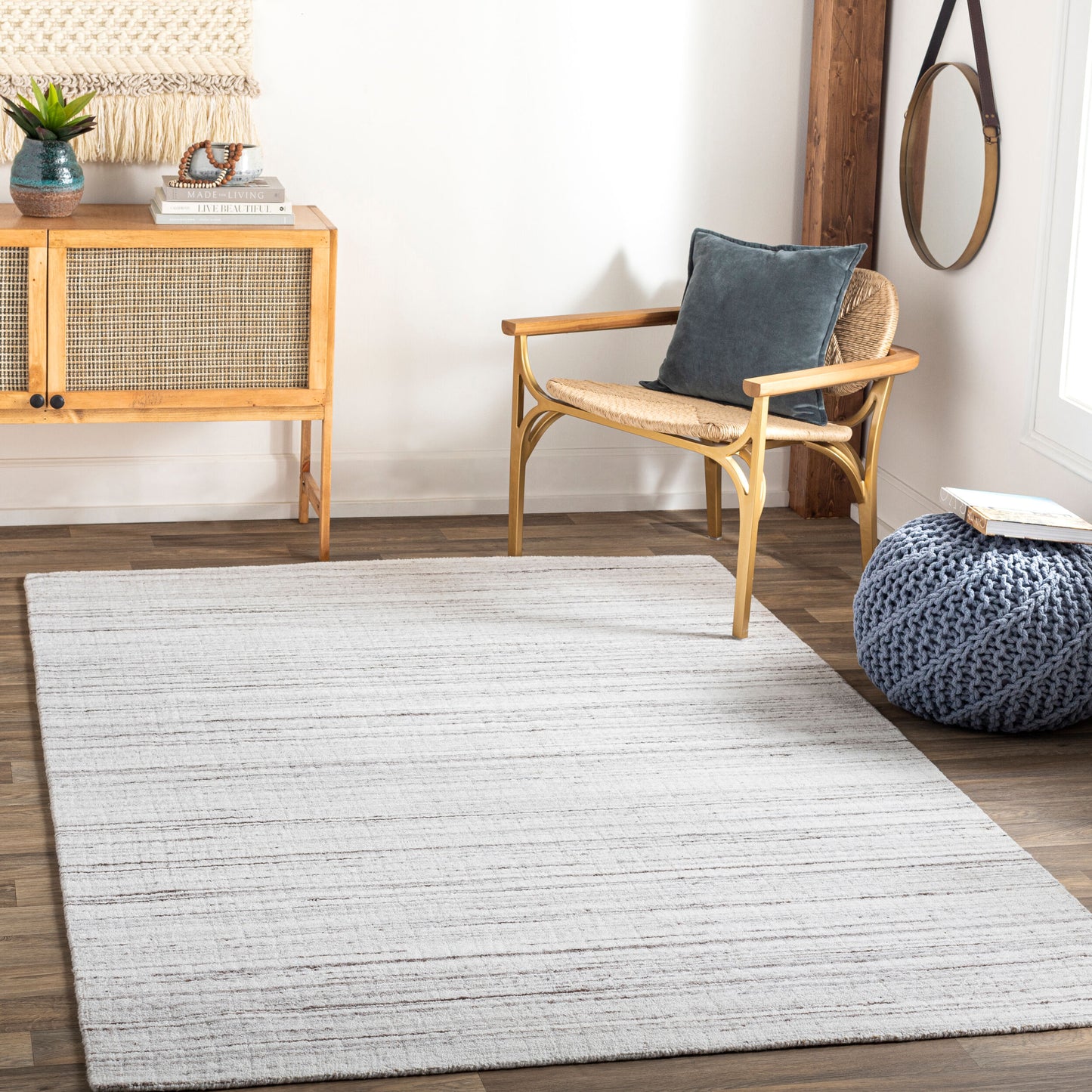 Daisy DSY-2301 2' x 3' Handmade Recyled Accent Rug