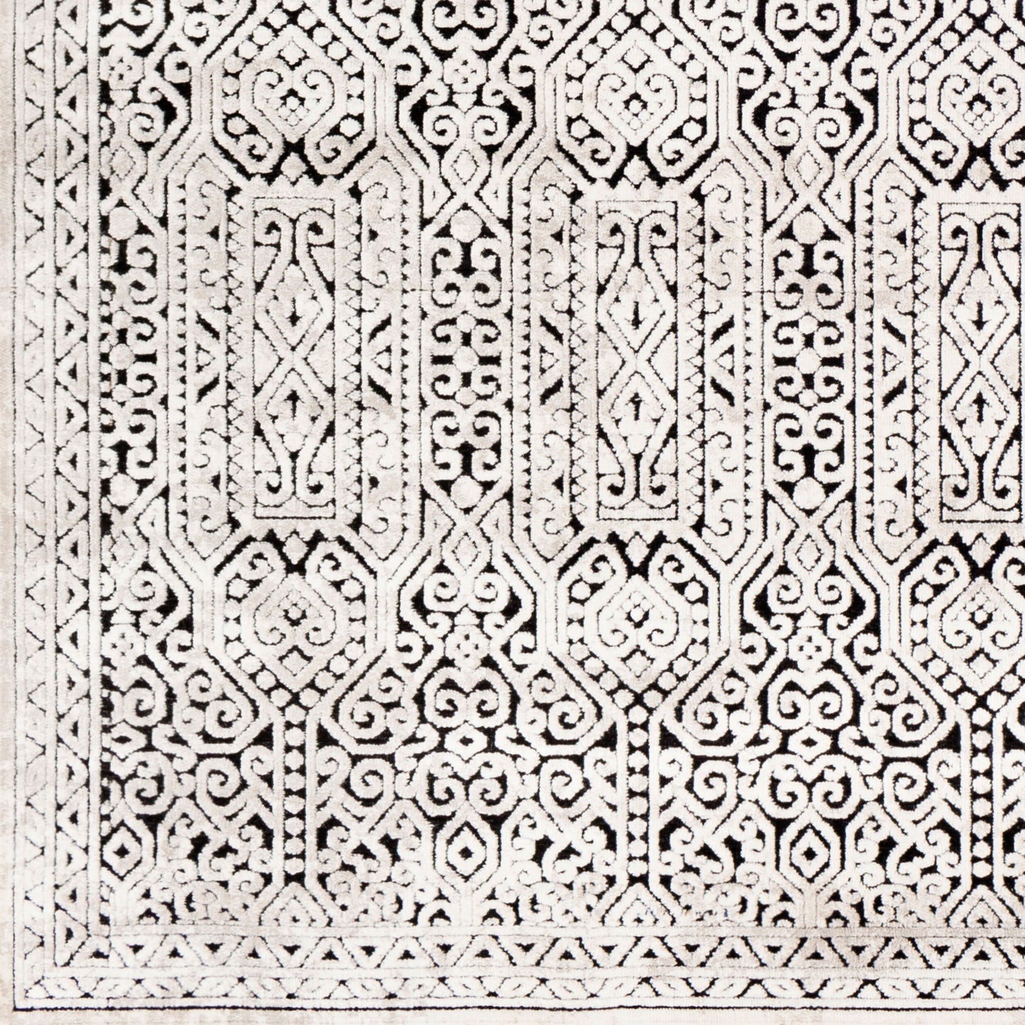 Alfombra decorativa tejida a máquina Dantel DTL-2302 de 2' x 3'