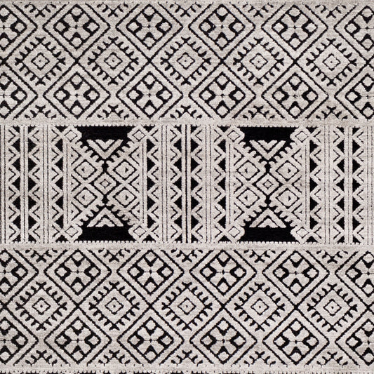 Alfombra decorativa tejida a máquina Dantel DTL-2304 de 2' x 3'