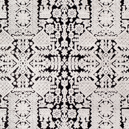 Alfombra decorativa tejida a máquina Dantel DTL-2305 de 2' x 3'