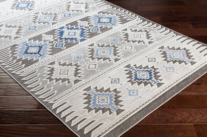 Alfombra decorativa tejida a máquina Dantel DTL-2306 de 2' x 3'