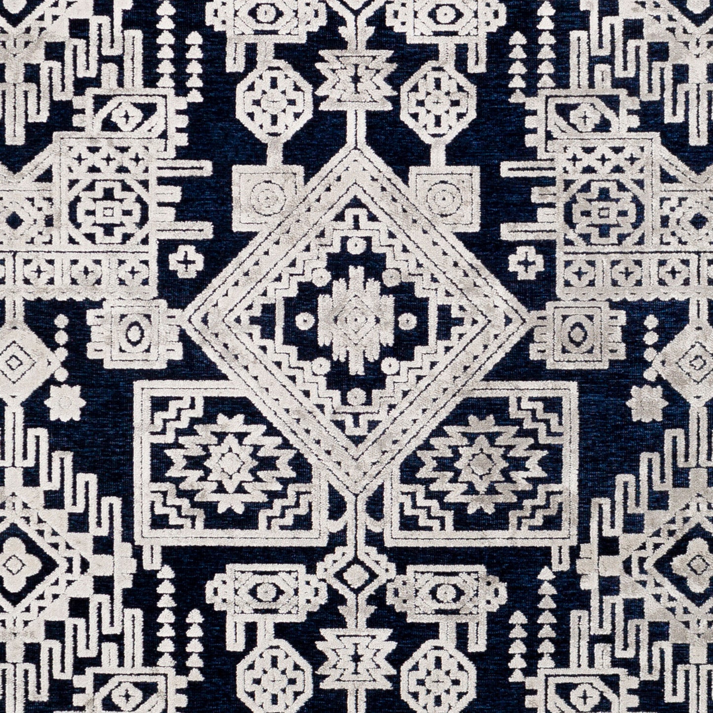 Alfombra decorativa tejida a máquina Dantel DTL-2307 de 2' x 3'