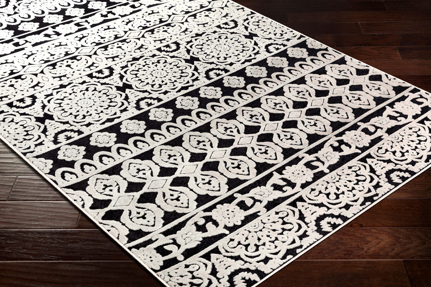 Alfombra tejida a máquina Dantel DTL-2315 de 6' x 9'