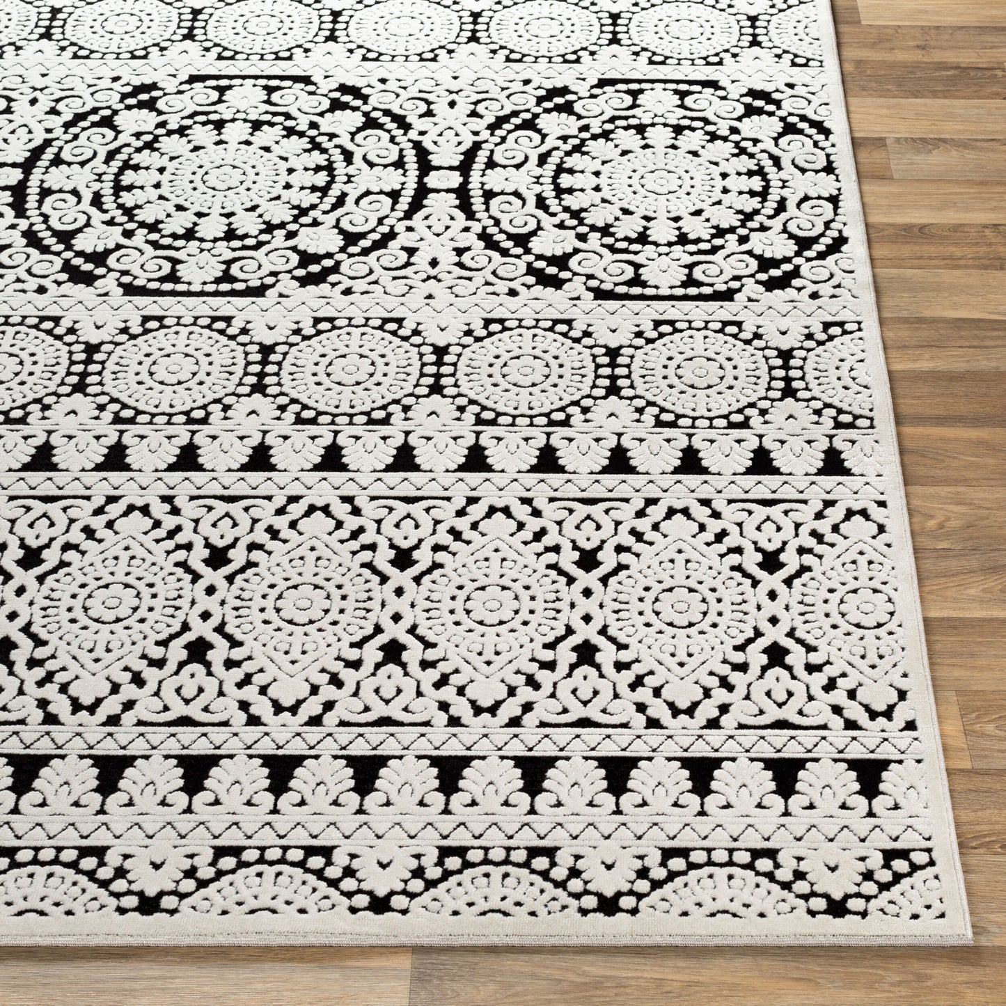 Alfombra tejida a máquina Dantel DTL-2316 de 6' x 9'