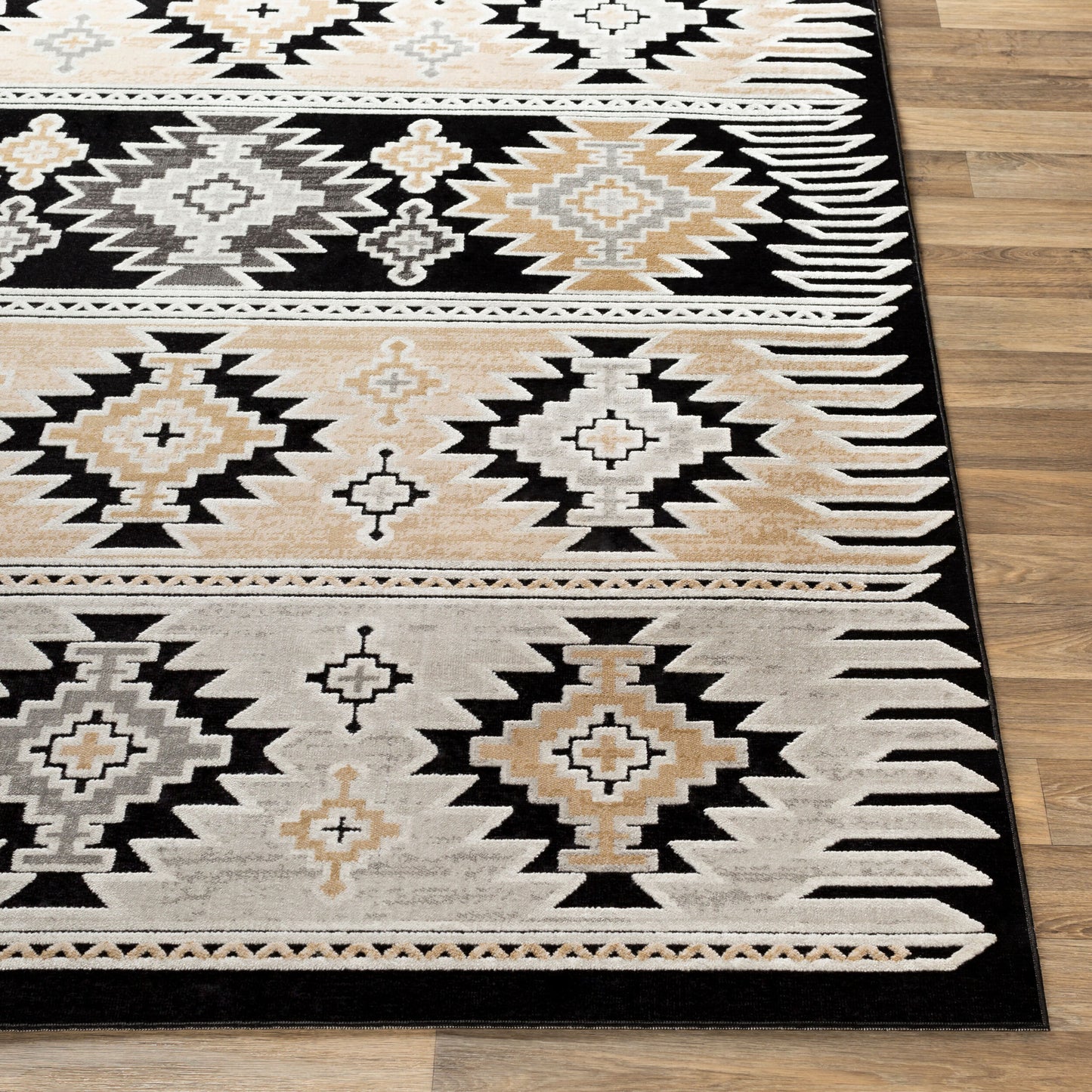 Alfombra tejida a máquina Dantel DTL-2324 de 6' x 9'