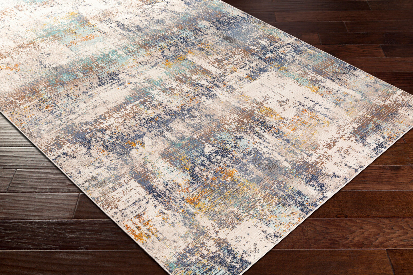 Alfombra decorativa tejida a máquina Dublin DUB-2300 de 85 cm x 138 cm