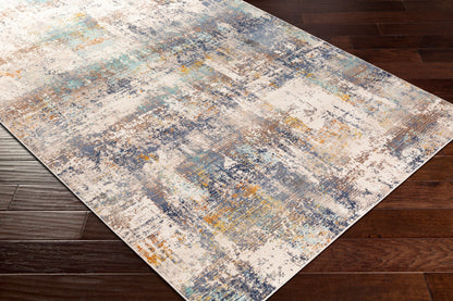 Alfombra decorativa tejida a máquina Dublin DUB-2300 de 85 cm x 138 cm