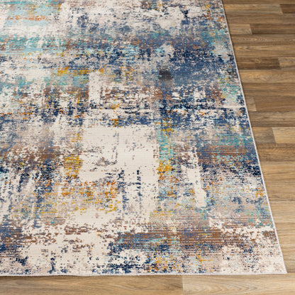 Alfombra decorativa tejida a máquina Dublin DUB-2300 de 85 cm x 138 cm