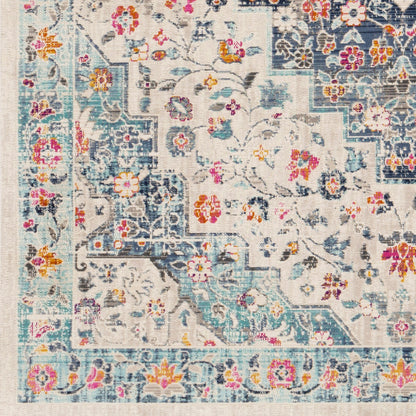 Alfombra decorativa tejida a máquina Dublin DUB-2305 de 85 cm x 138 cm