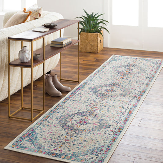 Dublin DUB-2305 10ft Runner Machine Woven Runner Rug