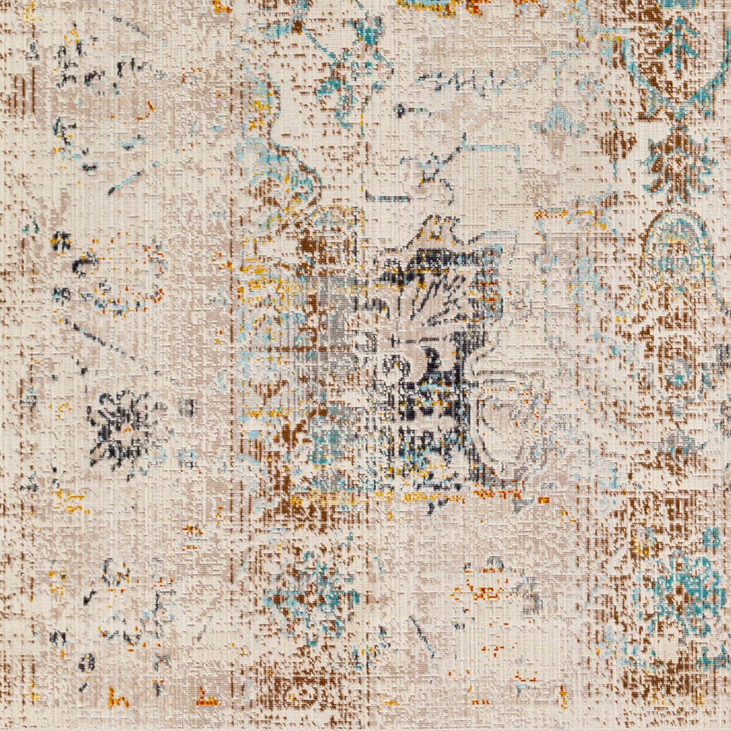 Alfombra decorativa tejida a máquina Dublin DUB-2307 de 85 cm x 138 cm