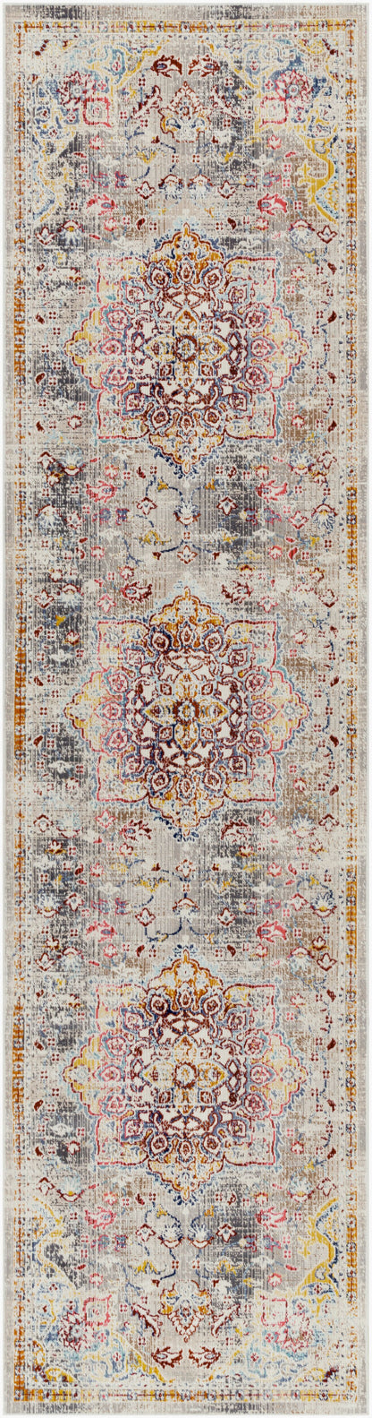 Dublin DUB-2308 10ft Runner Machine Woven Runner Rug