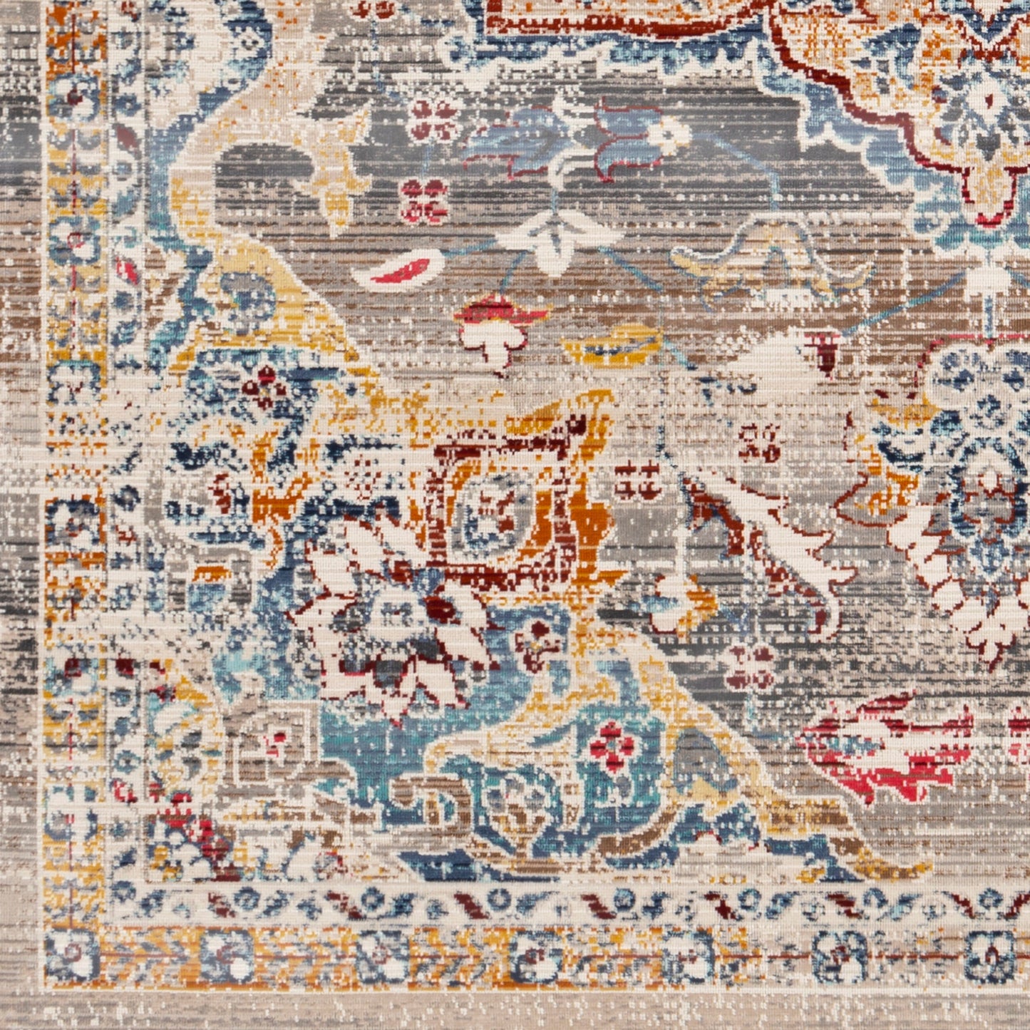 Alfombra decorativa tejida a máquina Dublin DUB-2308 de 85 cm x 138 cm