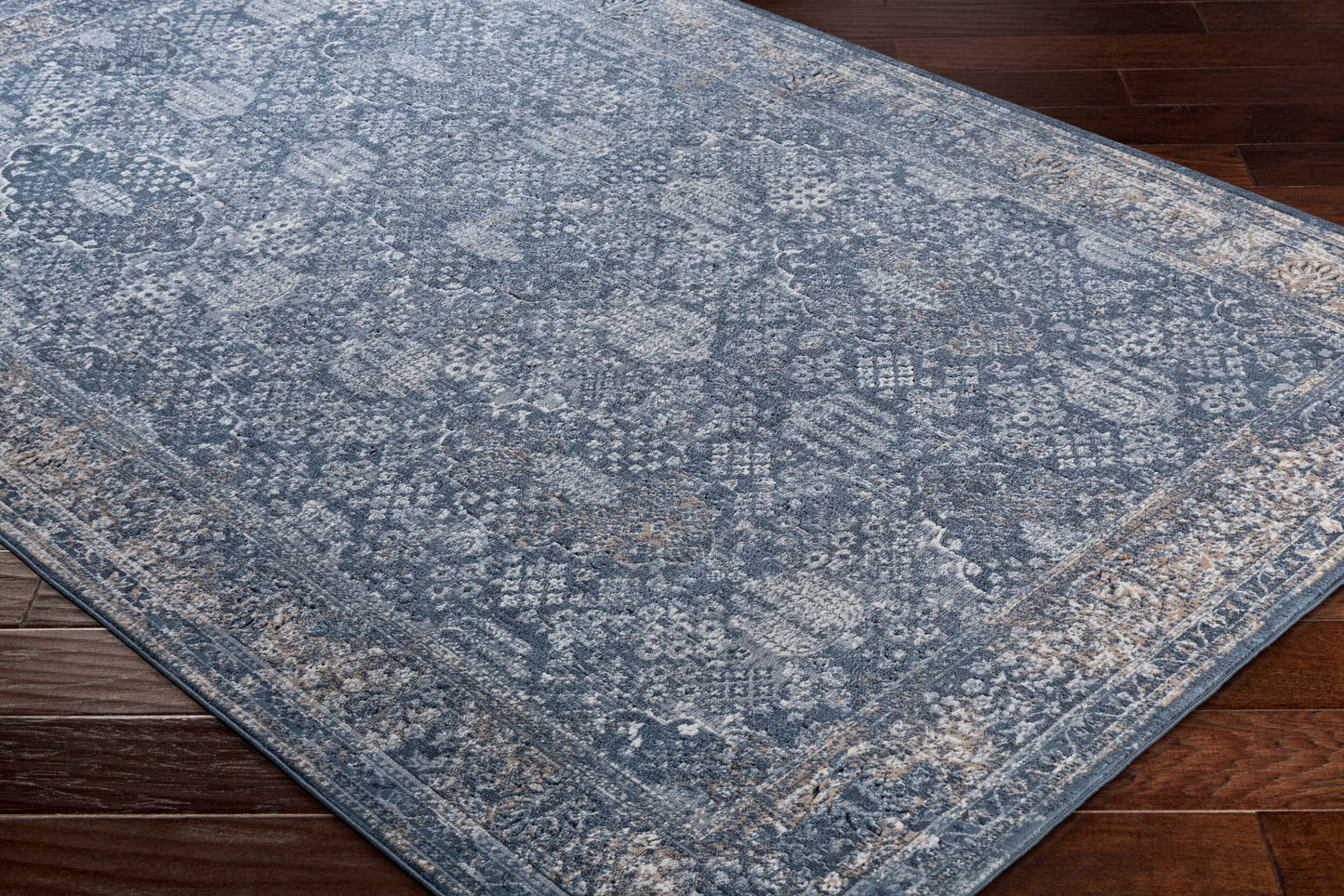 Alfombra decorativa tejida a máquina Durham DUR-1006 de 2' x 3'