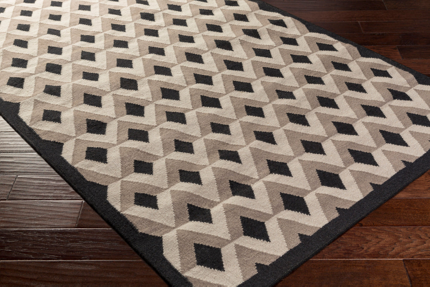 Dwell D DWD-1000 8ft Runner Handmade Wool Runner Rug