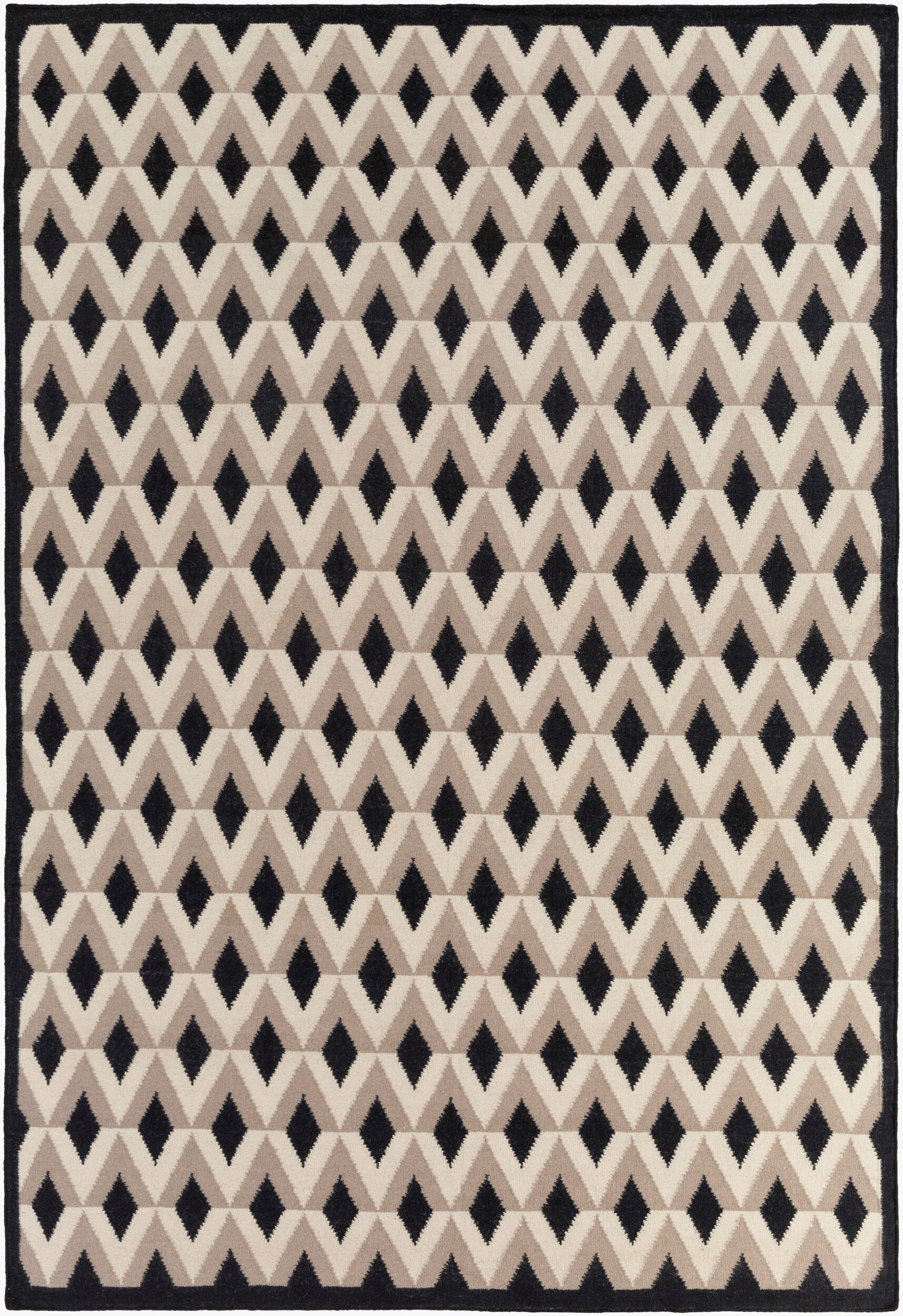 Alfombra de lana hecha a mano Dwell D DWD-1000 de 8' x 11'