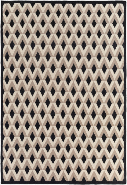 Alfombra de lana hecha a mano Dwell D DWD-1000 de 8' x 11'