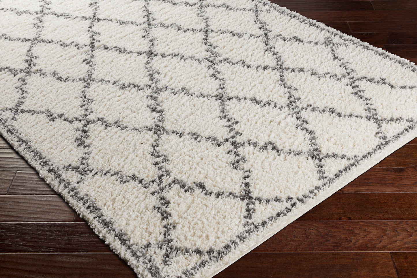 Deluxe Shag DXS-2306 5' x 7' Machine Woven Area Rug