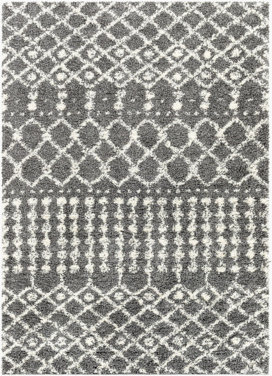 Deluxe Shag DXS-2315 5' x 7' Machine Woven Area Rug