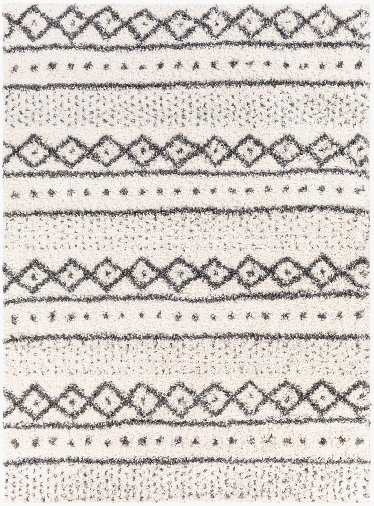 Alfombra tejida a máquina Deluxe Shag DXS-2319 de 8' x 10'