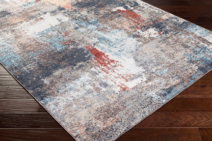 Alfombra Daytona Beach DYT-2300 de 2,7 x 3,6 m, tejida a máquina, para interior y exterior