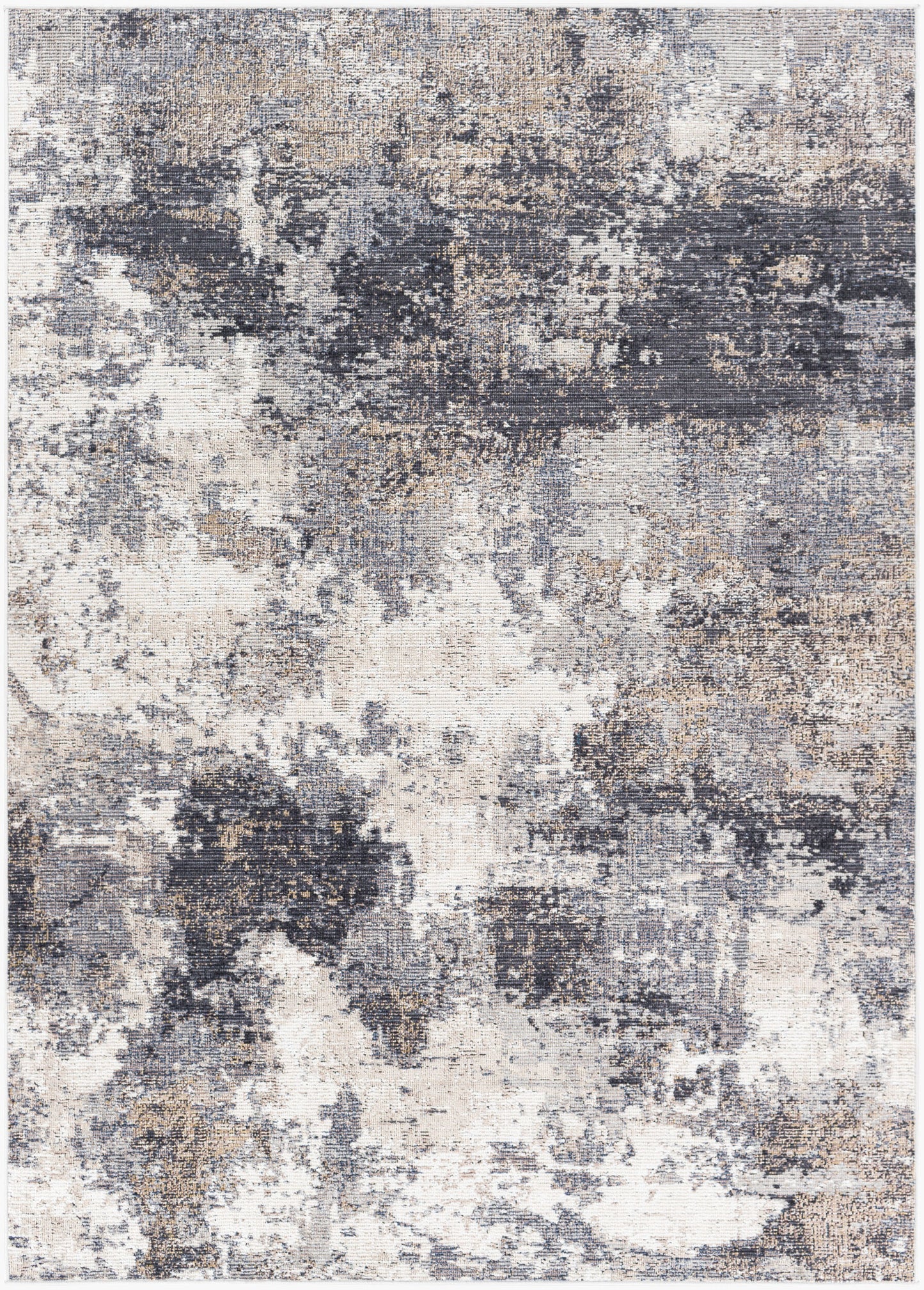 Alfombra Daytona Beach DYT-2303 de 1,83 m x 2,74 m, tejida a máquina, para interior y exterior