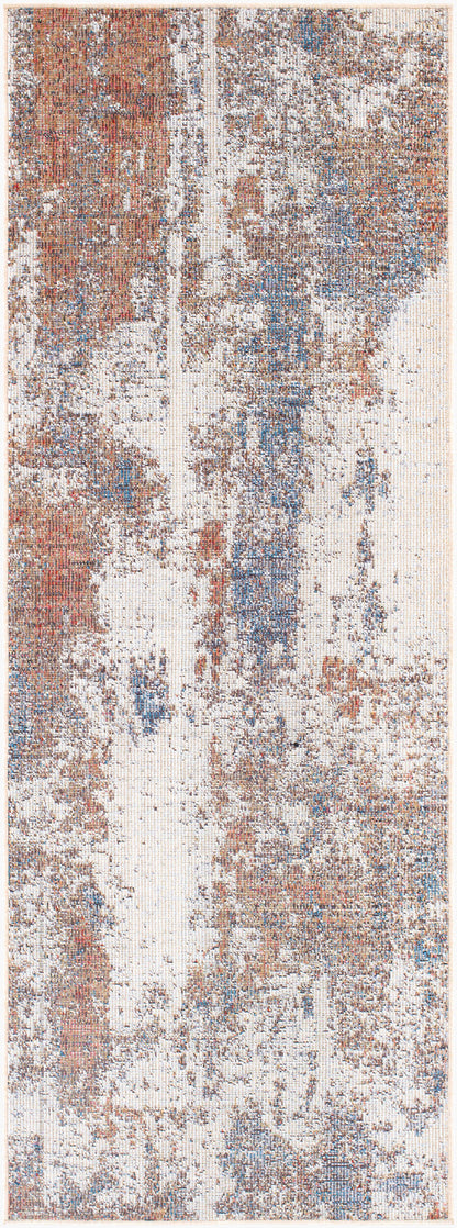 Daytona Beach DYT-2304 7ft Runner Machine Woven Indoor/Outdoor Runner Rug
