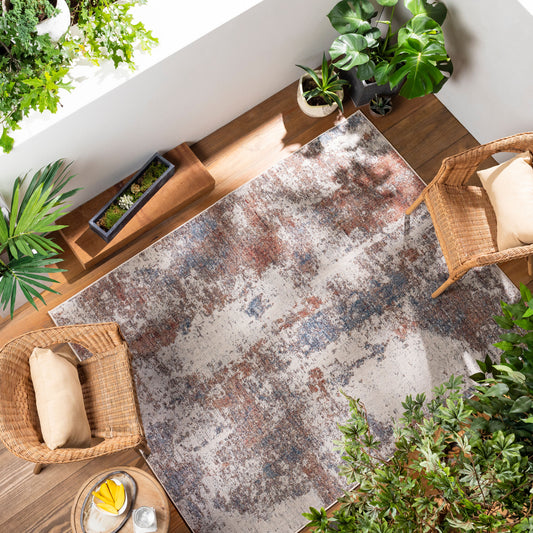 Daytona Beach DYT-2304 6' x 9' Machine Woven Indoor/Outdoor Area Rug