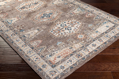 Alfombra Daytona Beach DYT-2307 de 2,44 m x 3,05 m, tejida a máquina, para interior y exterior