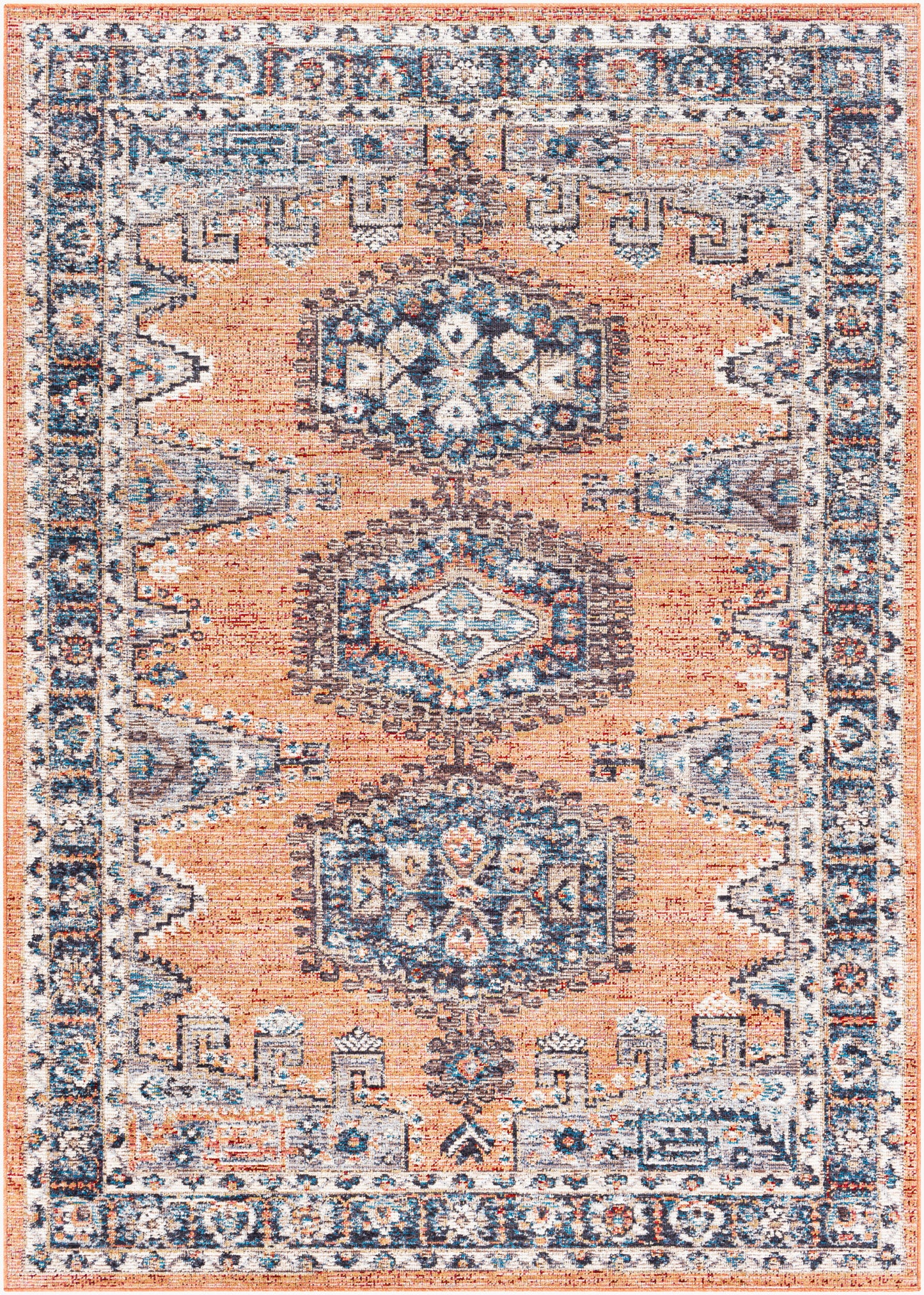 Daytona Beach DYT-2308 5' x 7' Machine Woven Indoor/Outdoor Area Rug