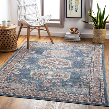 Alfombra Daytona Beach DYT-2309 de 1,83 m x 2,74 m, tejida a máquina, para interior y exterior