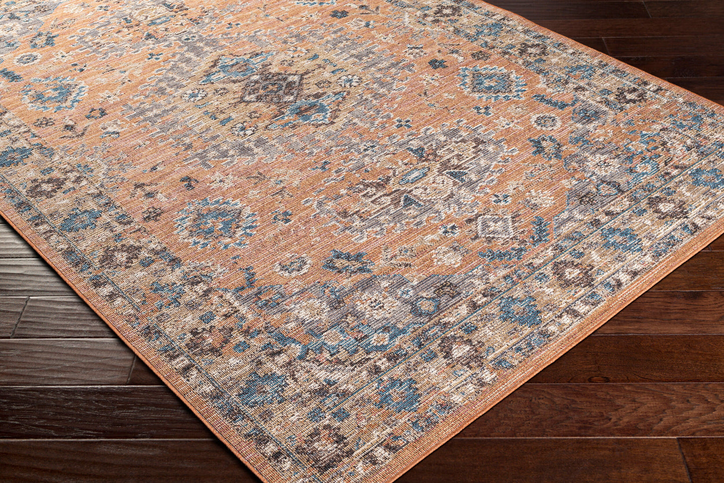 Alfombra Daytona Beach DYT-2310 de 1,52 m x 2,13 m, tejida a máquina, para interior y exterior