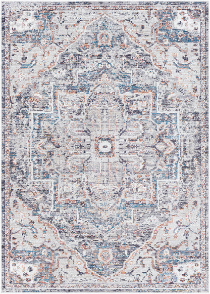 Alfombra Daytona Beach DYT-2312 de 1,83 m x 2,74 m, tejida a máquina, para interior y exterior