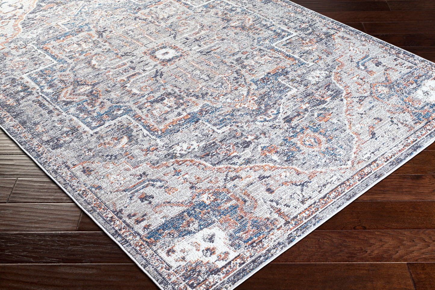 Alfombra Daytona Beach DYT-2312 de 1,83 m x 2,74 m, tejida a máquina, para interior y exterior