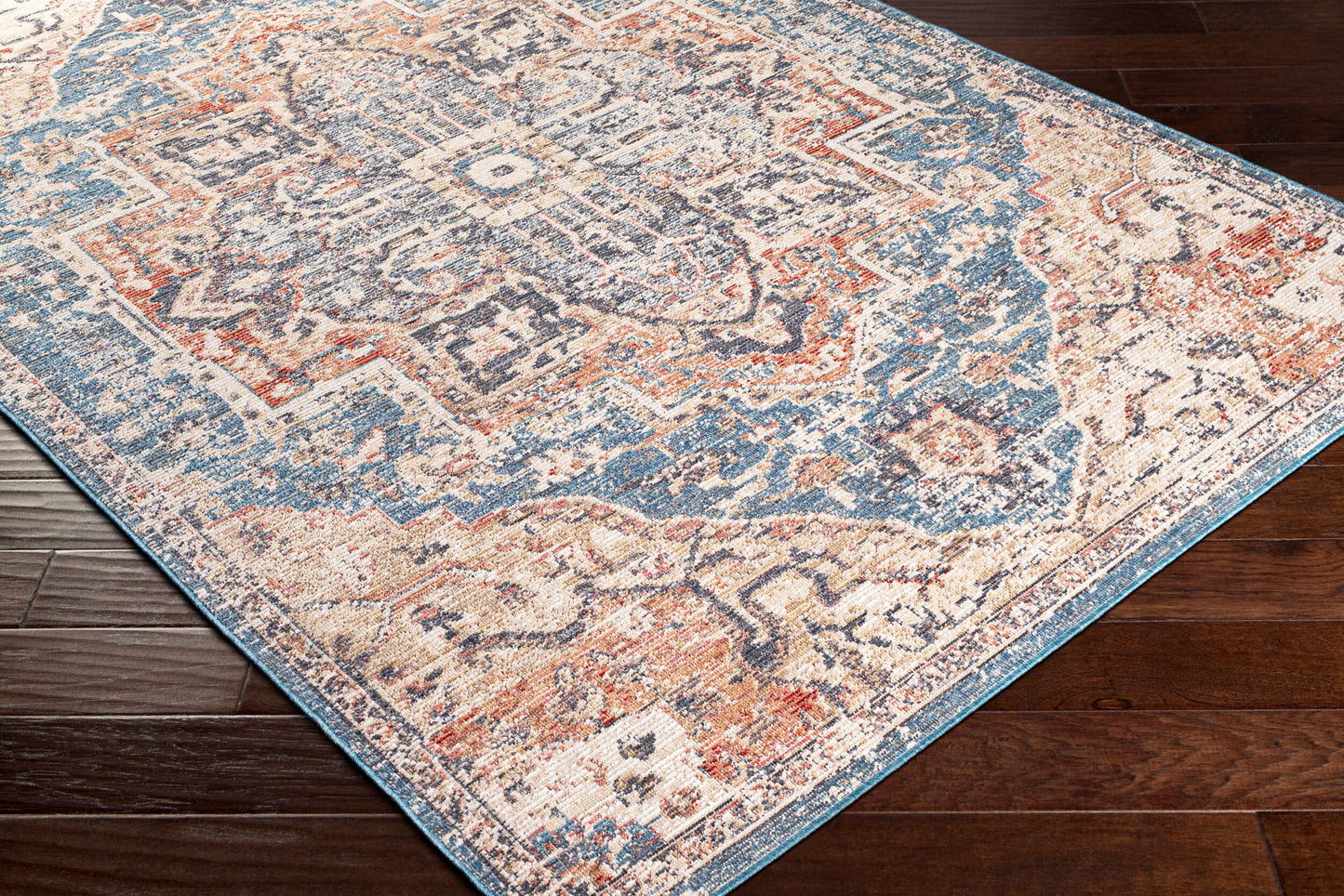 Alfombra Daytona Beach DYT-2313 de 1,52 m x 2,13 m, tejida a máquina, para interior y exterior