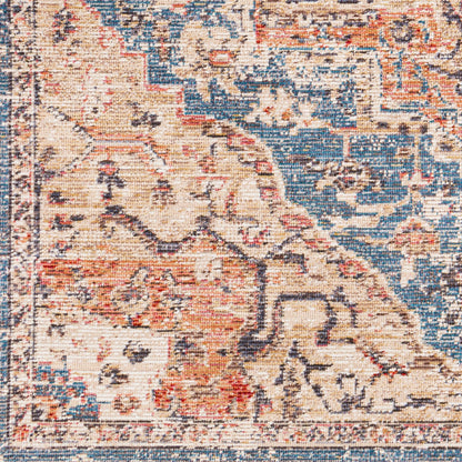 Daytona Beach DYT-2313 7ft Runner Machine Woven Indoor/Outdoor Runner Rug