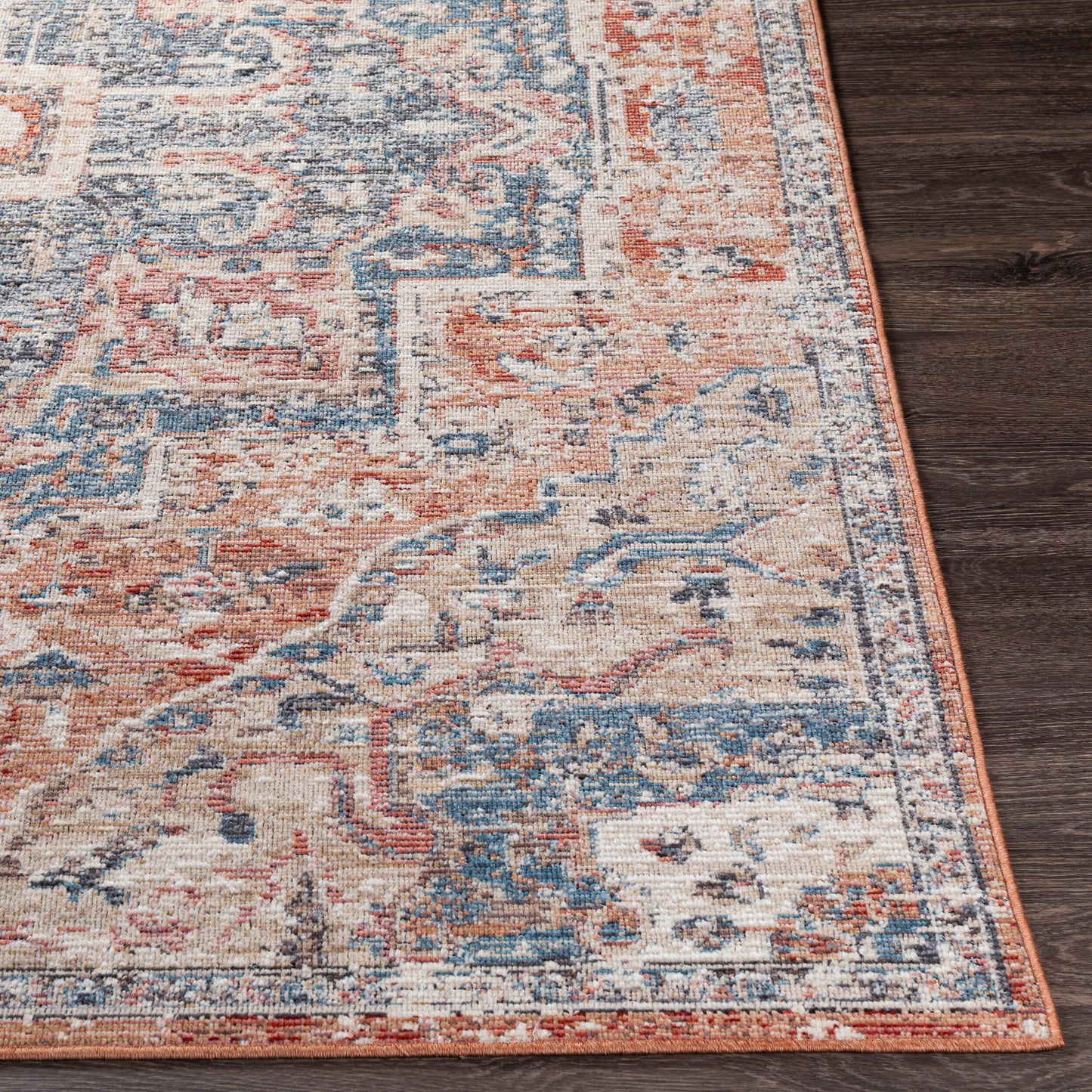 Daytona Beach DYT-2314 7ft Runner Machine Woven Indoor/Outdoor Runner Rug