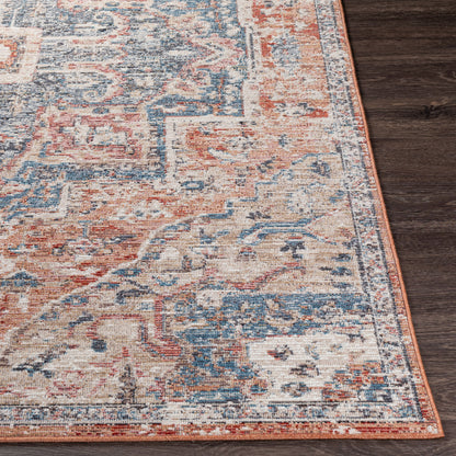 Daytona Beach DYT-2314 7ft Runner Machine Woven Indoor/Outdoor Runner Rug