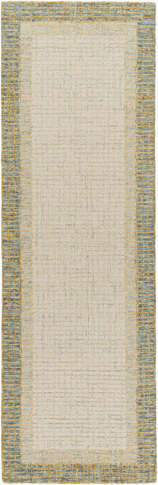 Elena EAE-2301 8ft Runner Handmade Wool Runner Rug