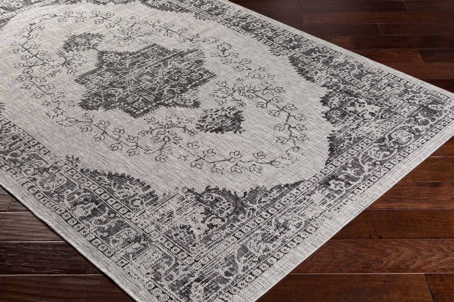 Alfombra tejida a máquina para interiores y exteriores Eagean EAG-2304 de 1,52 m x 2,13 m