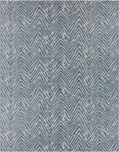 Alfombra tejida a máquina para interiores y exteriores Eagean EAG-2319 de 8' x 10'