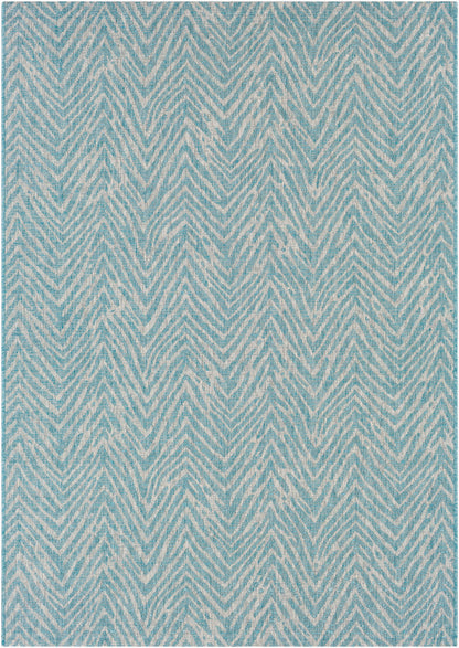 Alfombra tejida a máquina para interiores y exteriores Eagean EAG-2320 de 1,52 m x 2,13 m