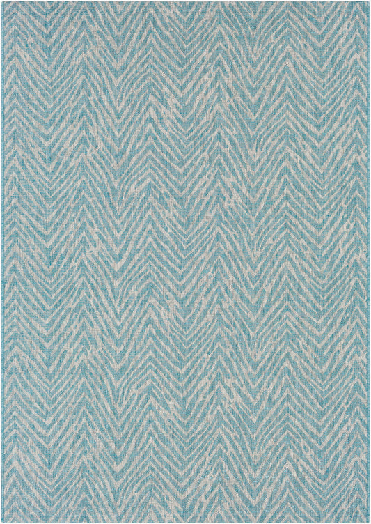 Alfombra tejida a máquina para interiores y exteriores Eagean EAG-2320 de 1,52 m x 2,13 m