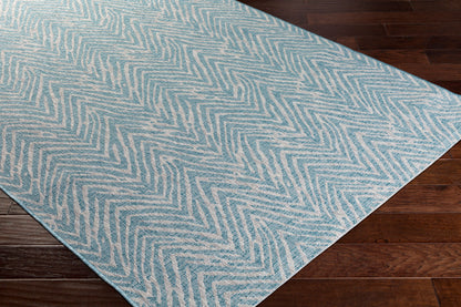 Alfombra tejida a máquina para interiores y exteriores Eagean EAG-2320 de 1,52 m x 2,13 m