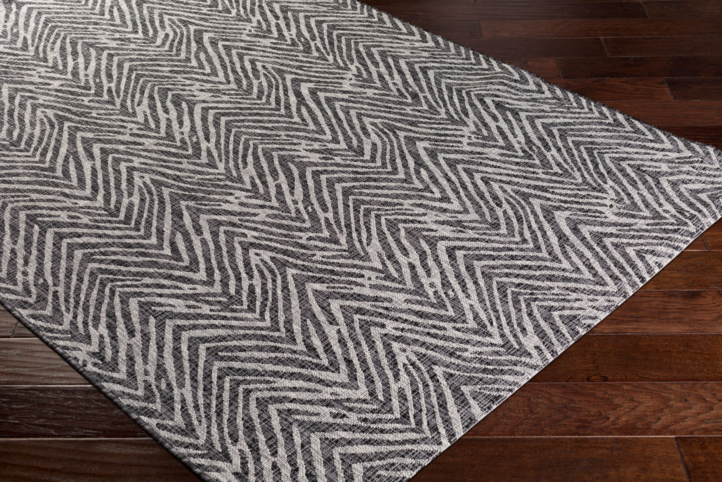 Alfombra tejida a máquina para interiores y exteriores Eagean EAG-2321 de 1,52 m x 2,13 m